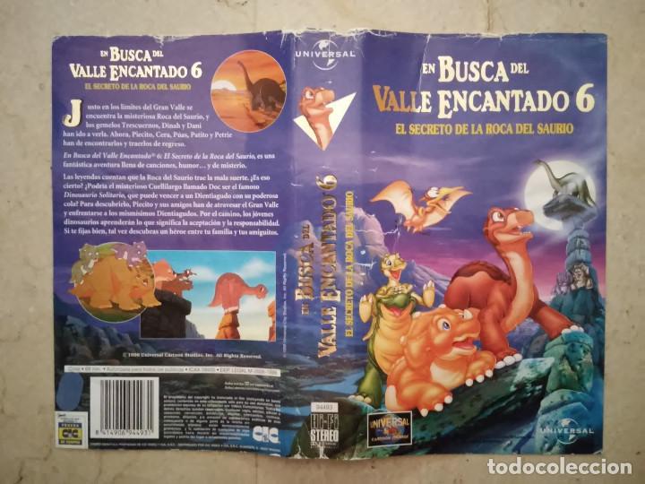 Cine: CARATULA ORIGINAL -A4- EN BUSCA DEL VALLE ENCANTADO 6 - ANIMACION - DIBUJOS