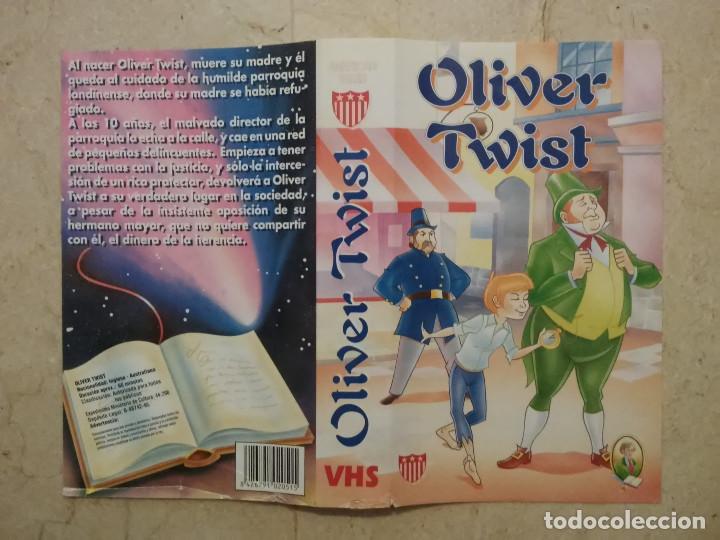 Cine: CARATULA ORIGINAL -A4- OLIVER TWIST - ANIMACION - DIBUJOS