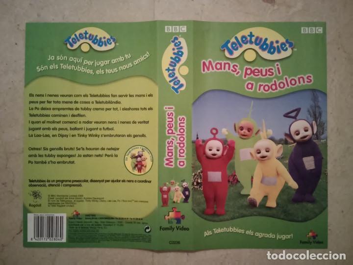 Cine: CARATULA ORIGINAL -A4- TELETUBBIES - DIBUJOS ANIMACION - PAN PEUS I A RODOLONS