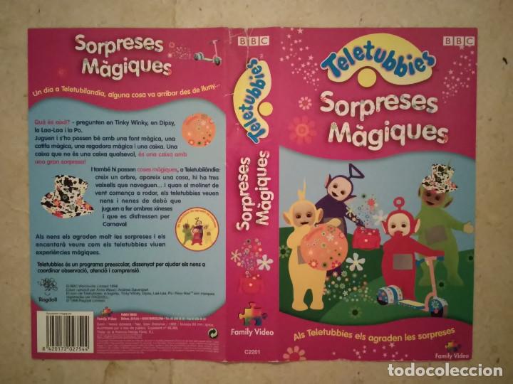 Cine: CARATULA ORIGINAL -A4- TELETUBBIES - DIBUJOS ANIMACION - SORPRESES MAGIQUES