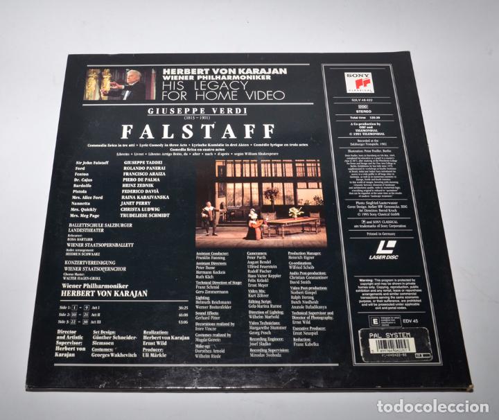 Cine: LASER DISC - VERDI - FALSTAFF - Foto 4
