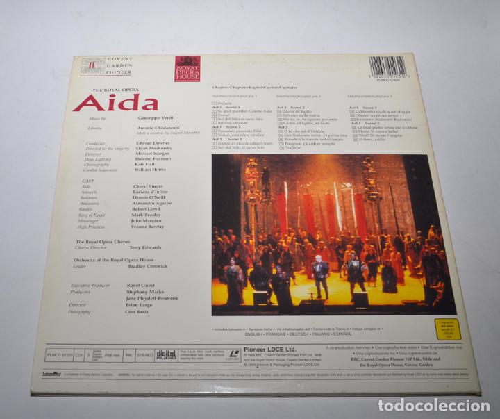 Cine: LASER DISC - AIDA - THE ROYAL OPERA - Foto 3