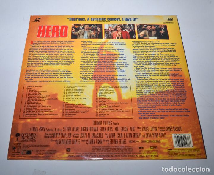 Cine: LASER DISC - HERO - EDICION INGLESA - Foto 3