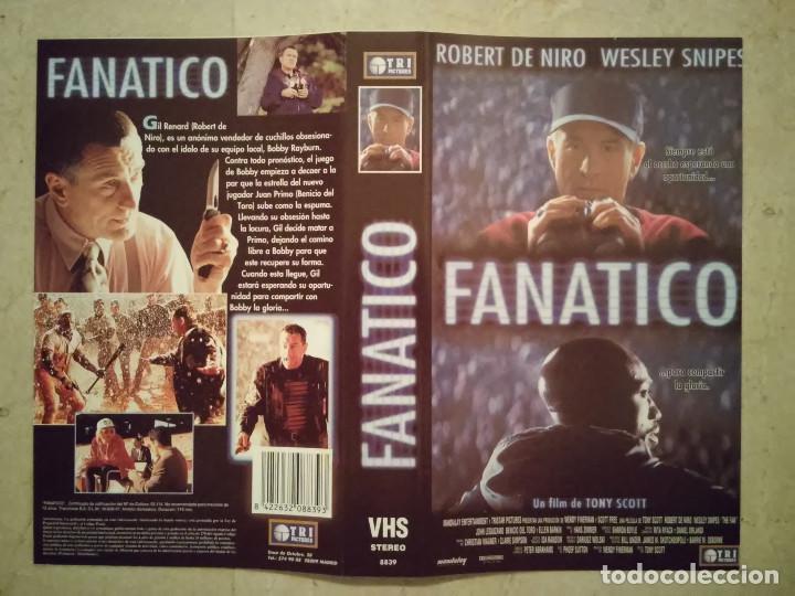 Cine: CARATULA ORIGINAL -A4- FANATICO - ROBERT DE NIRO