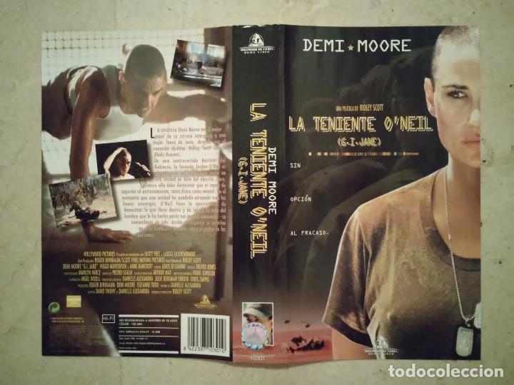 Cine: CARATULA ORIGINAL -A4- LA TENIENTE O'NEIL - DEMI MOORE - RIDLEY SCOTT