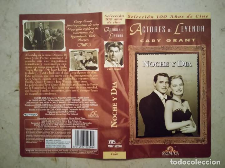 Cine: CARATULA ORIGINAL -A4- NOCHE Y DIA - CARY GRANT - ALEXIS SMITH