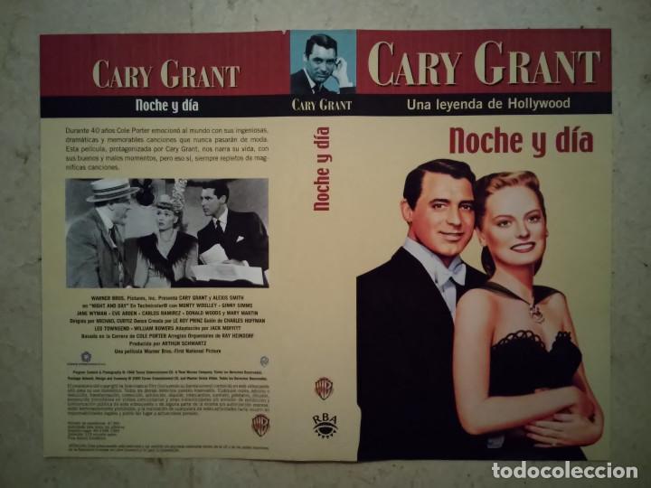 Cine: CARATULA ORIGINAL -A4- NOCHE Y DIA - CARY GRANT