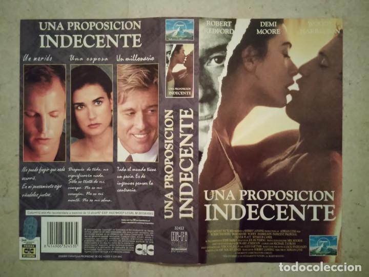 Caratula Original A4 Una Proposicion Indecent Buy Other Old Articles About Cinema At Todocoleccion 97707379