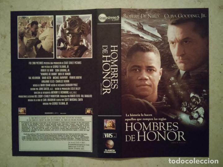 Cine: CARATULA ORIGINAL -A4- HOMBRES DE HONOR - ROBERT DE NIRO - THRILLER