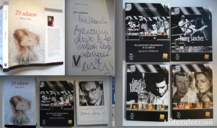 Cine: Mario Camus. Firmado. Gran pack: Novela firmada +3 pel&iacute;culas, Young, solano + oficio gente humilde