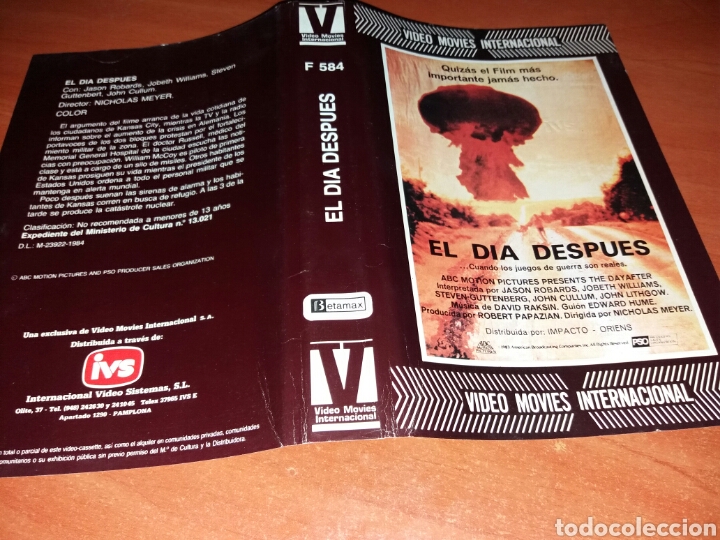 Cine: Caratula beta- el dia despues - Foto 1