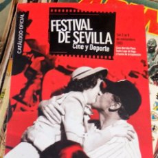 Cine: CATALOGO FESTIVAL DE SEVILLA CINE Y DEPORTE, 2003,210 PAGINAS, MUY RARO