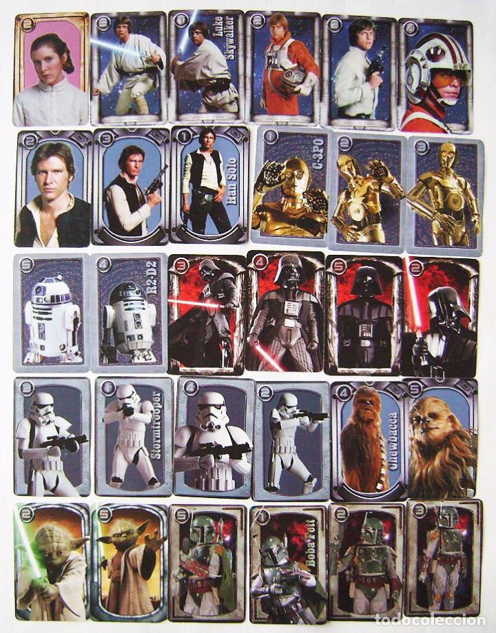 Cine: STAR WARS. 30 CARTAS.