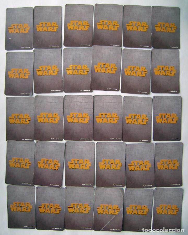 Cine: STAR WARS. 30 CARTAS. - Foto 2