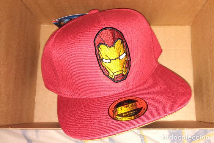 Cine: Gorra Iron Man Capit&aacute;n America Civil War Oficial Nueva con etiqueta