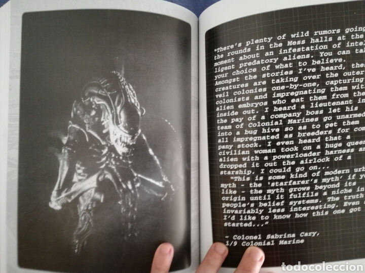 Cine: Libro ALIENS Colonial Marines Technical Manual. ALIEN - Foto 6