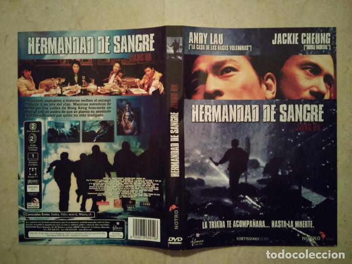 Cine: CARATULA ORIGINAL -A4- HERMANDAD DE SANGRE - CINE ASIATICO - ARCHIVO - ANDY LAU