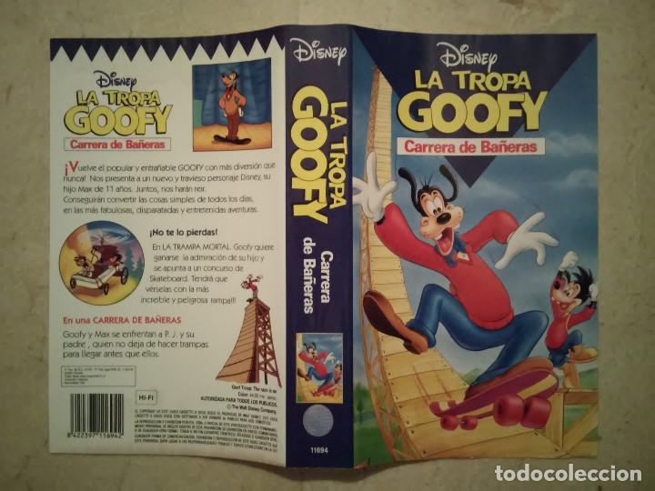 Cinema: CARATULA ORIGINAL -A4- LA TROPA GOOFY - WALT DISNEY