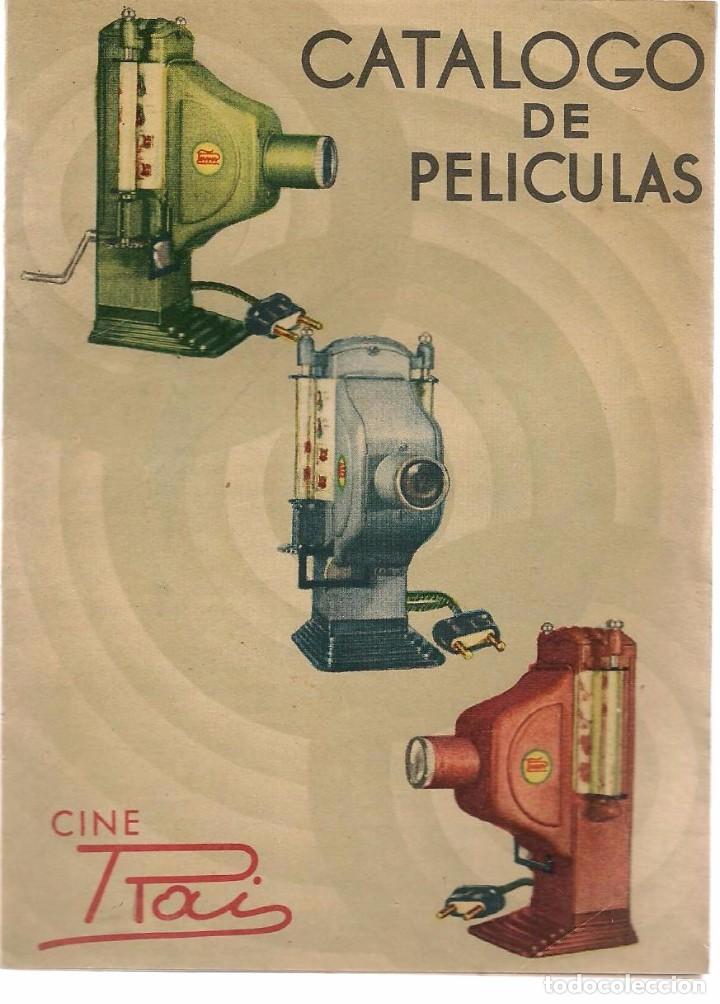 Cine: CAT&Aacute;LOGO DE PEL&Iacute;CULAS. CINE RAIS. JUGUETES PAYA. (C/A3)