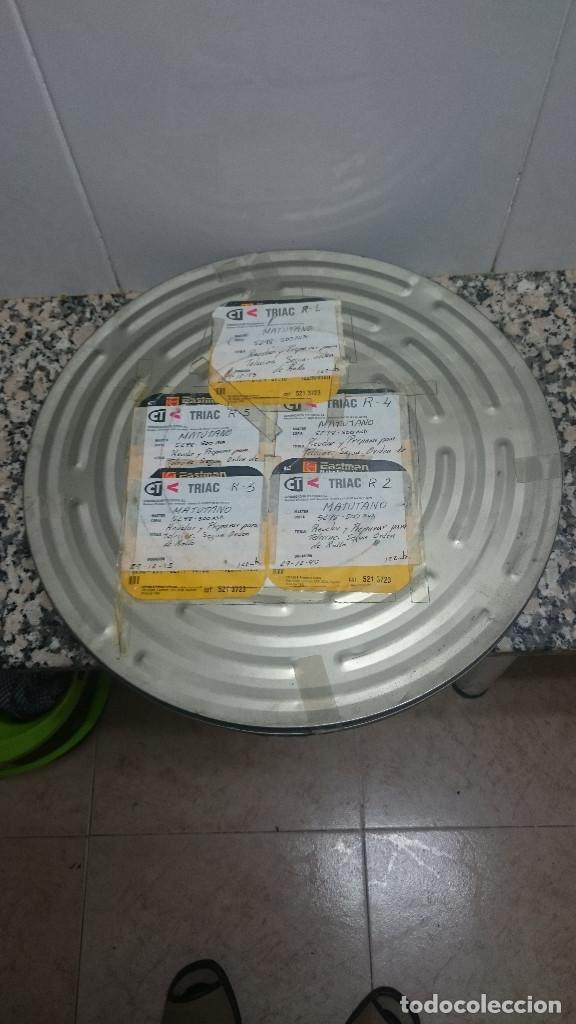 Cinema: CAJA METALICA Y ROLLO PELICULA TRIAC