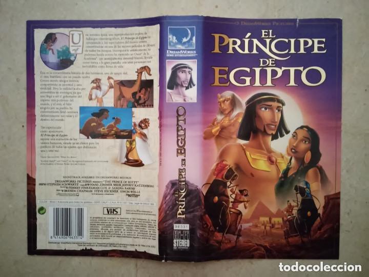 Cine: CARATULA ORIGINAL VHS -A4- EL PRINCIPE DE EGIPTO - ANIMACION - DIBUJOS