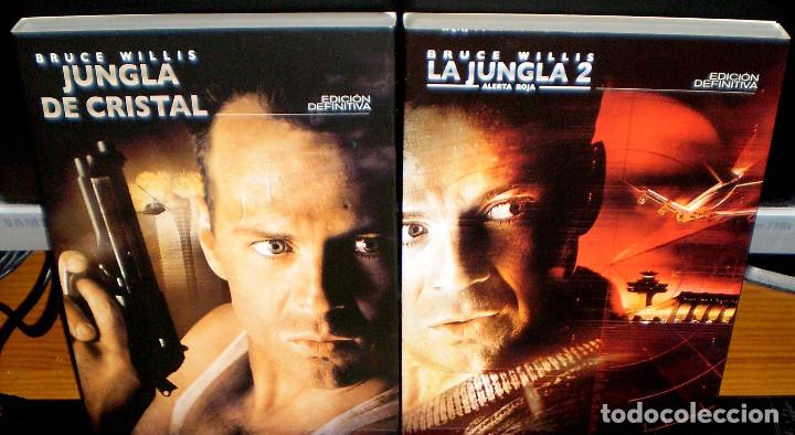 Cinema: Fundas cart&oacute;n Slipcovers de La Jungla de Cristal + La Jungla 2 DVD Edici&oacute;n definitiva Slipcover