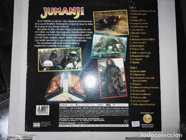 Cine: LASER DISC JUMANJI - Foto 5