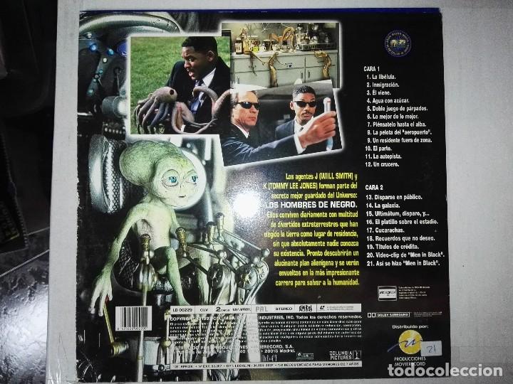 Cine: LASER DISC MEN IN BLACK con poster - Foto 6