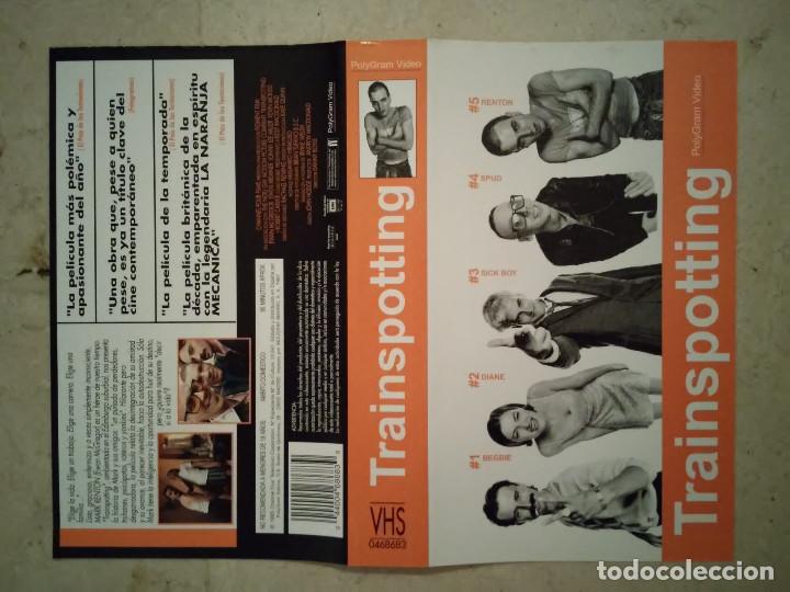 Cinema: CARATULA ORIGINAL -A4- TRAINSPOTTING - ARCHIVO