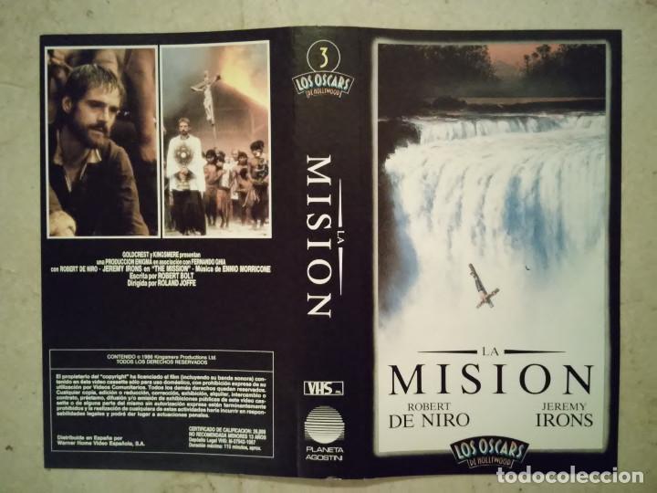 Cine: CARATULA ORIGINAL -A4-LA MISION - ROBERT DE NIRO - ARCHIVO