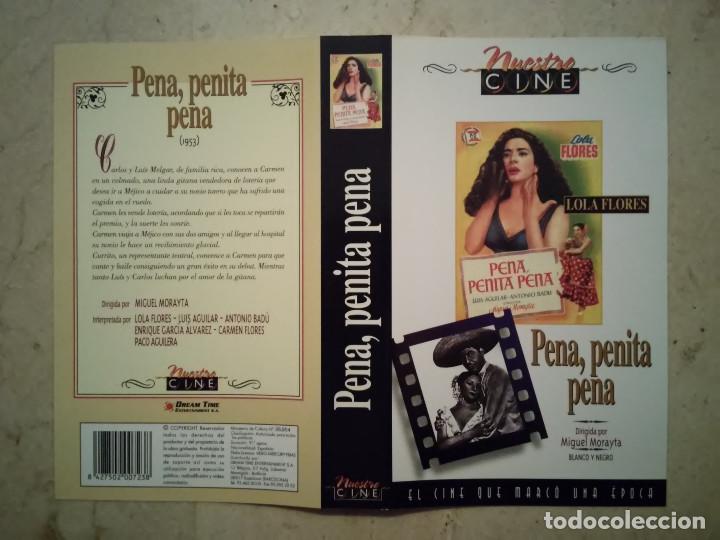 Cine: CARATULA ORIGINAL -A4- PENA PENITA PENA - LOLA FLORES - ARCHIVO