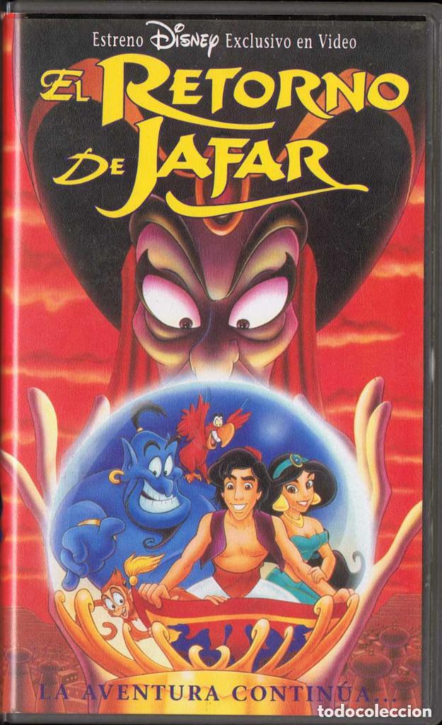 Cine: 'El Retorno de Jafar', de Disney Pictures. Caja VHS original, cinta no.