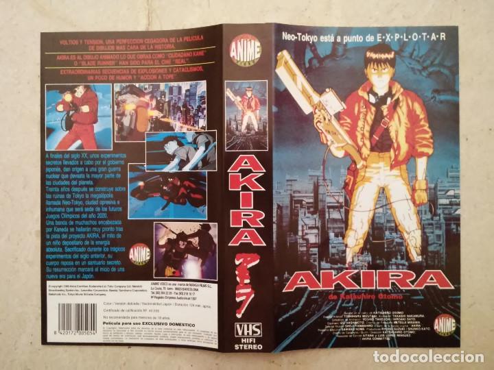 Cine: CARATULA ORIGINAL -A4- AKIRA - ANIME - MANGA