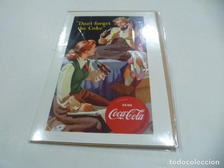 Cine: Tarjeta felicitaci&oacute;n Coca Cola