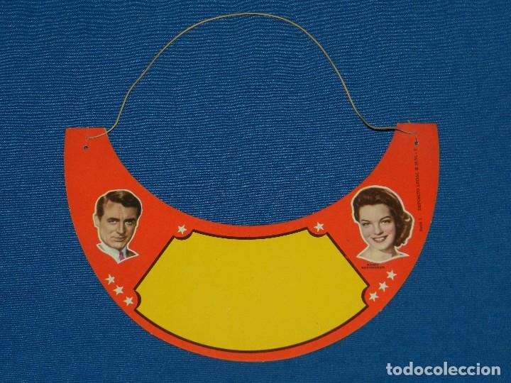 Cine: (M0) VISERA DE CARTON CINE 20 CM ROMY SCHNEIDER , SE&Ntilde;ALES DE USO NORMALES