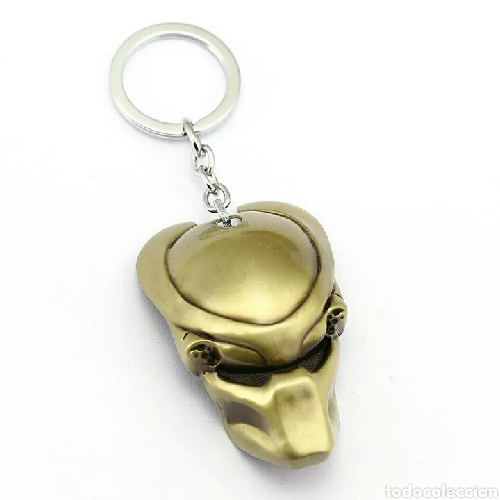 Cine: Llavero met&aacute;lico predator bronce