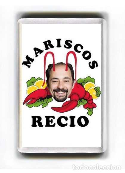 Cine: IMAN ACRILICO NEVERA - SERIES DE TELEVISION - MARISCOS RECIO (LA QUE SE AVECINA)