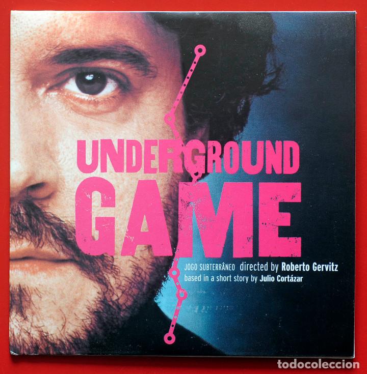 Cine: CD. Underground Game (Jogo Subterr&acirc;neo). Kit de prensa. Roberto Gervitz. Pressbook Promocional.