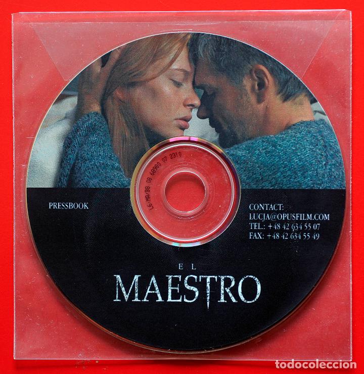 Cine: CD. El Maestro (The Master. Mistrz). Kit de prensa. Piotr Trzaskalski,. Pressbook Promocional.
