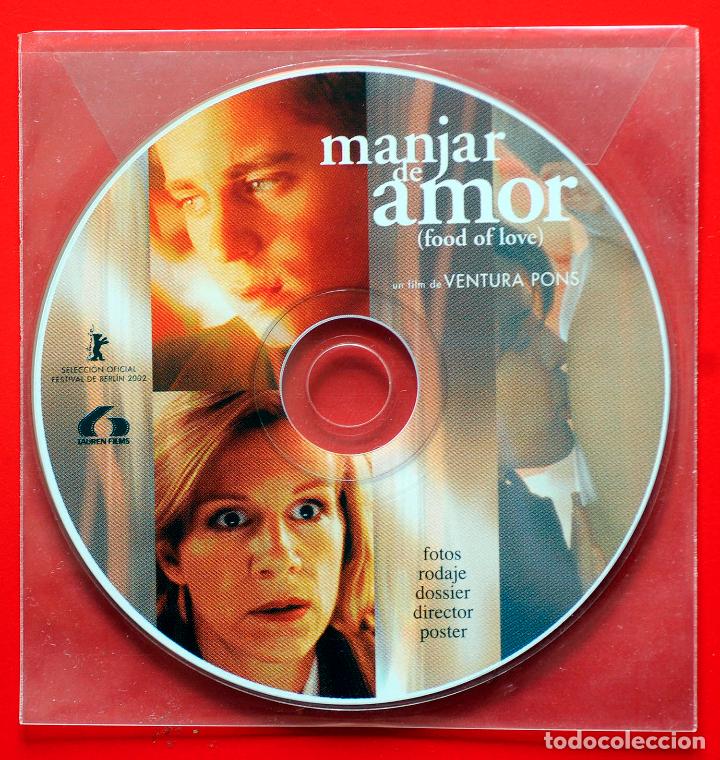 Cine: CD. Manjar de Amor. Kit de prensa. Ventura Pons, Juliet Stevenson. Pressbook Promocional.