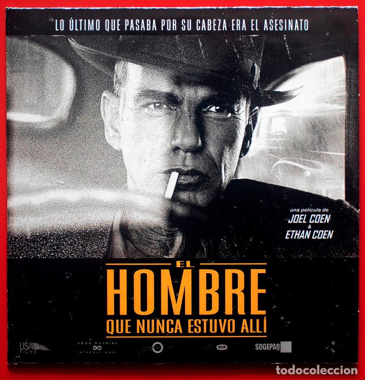Cine: CD. El Hombre Que Nunca Estuvo All&iacute;. Kit de prensa. Joel y Ethan Coen. Pressbook Promocional.