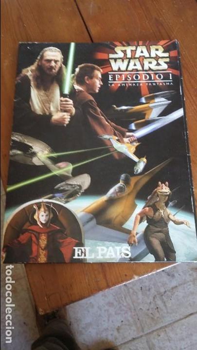Cine: carpete y laminas coleccion star wars la amenaza fantasma diario el pais