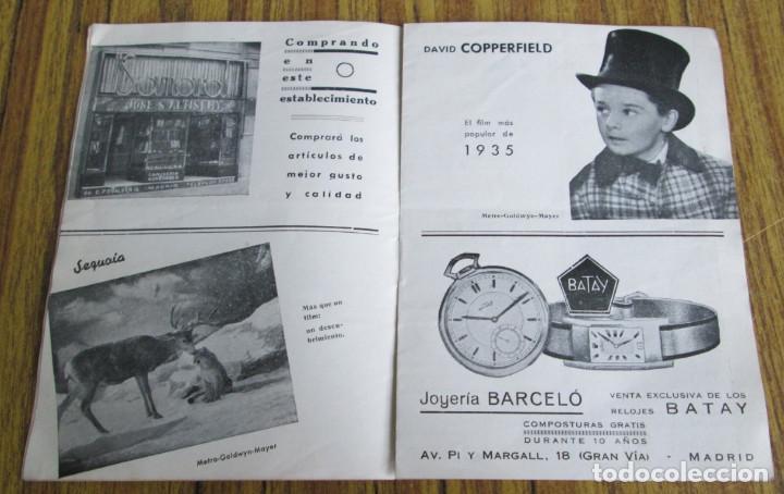 Cine: PROGRAMA CAPITOL 1934 &ndash; 1935 // Con ilustraciones a b/n - Foto 4