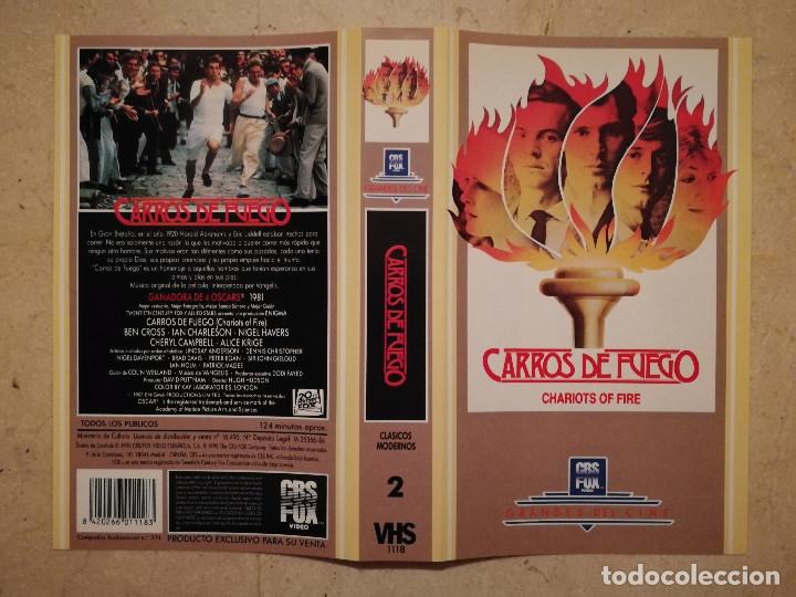Cinema: CARATULA ORIGINAL -A4- CARROS DE FUEGO (Fox) - ARCHIVO - Hugh Hudson