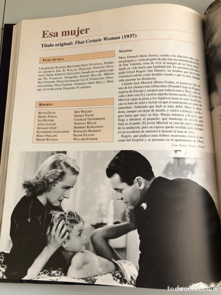 Cine: Libro los grandes de Hollywood bette davis - Foto 7