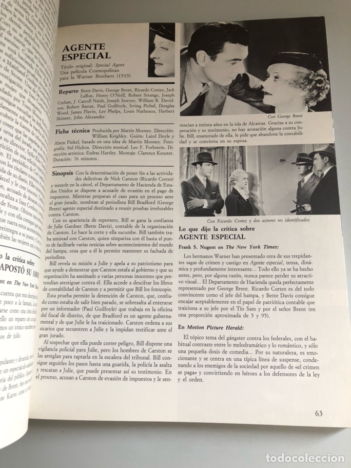 Cine: Libro todas las pel&iacute;culas de bette davis - Foto 3