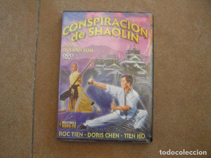 Cine: CONSPIRACION DE SHAOLIN  - MAESTROS DE  KUNG-FU  -   DVD  -  P