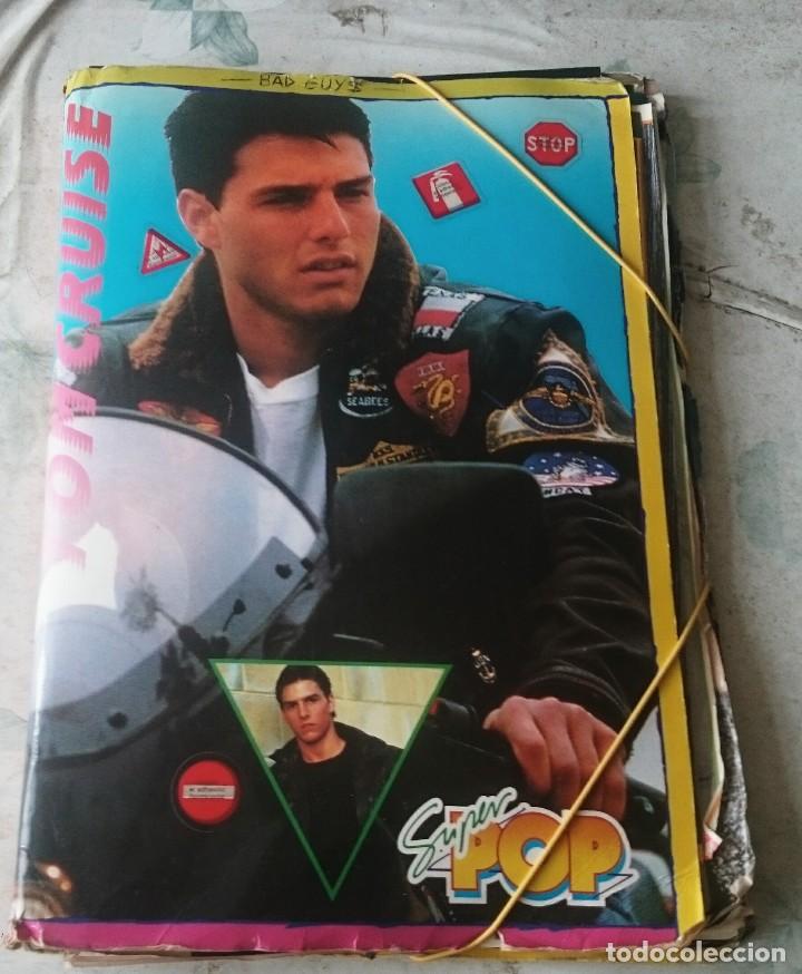 Cine: Tom Cruise Mania (Cruise In!): Carpeta del SUPER POP llena de posters, reportajes, entrevistas..