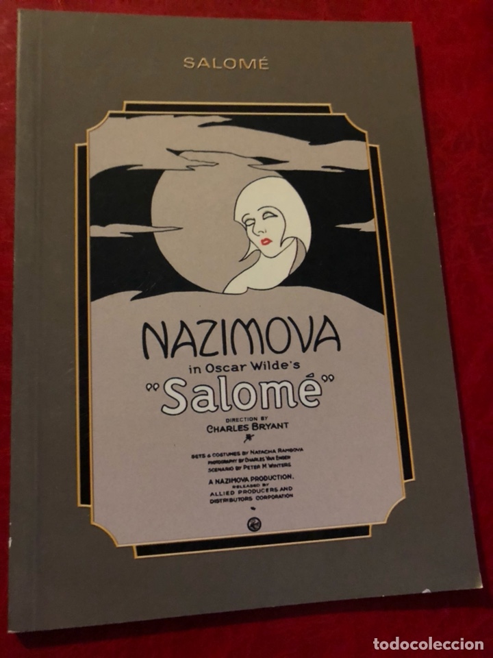 Cine: Librito 32 p&aacute;ginas salome de oscar wilde.alla nazimova