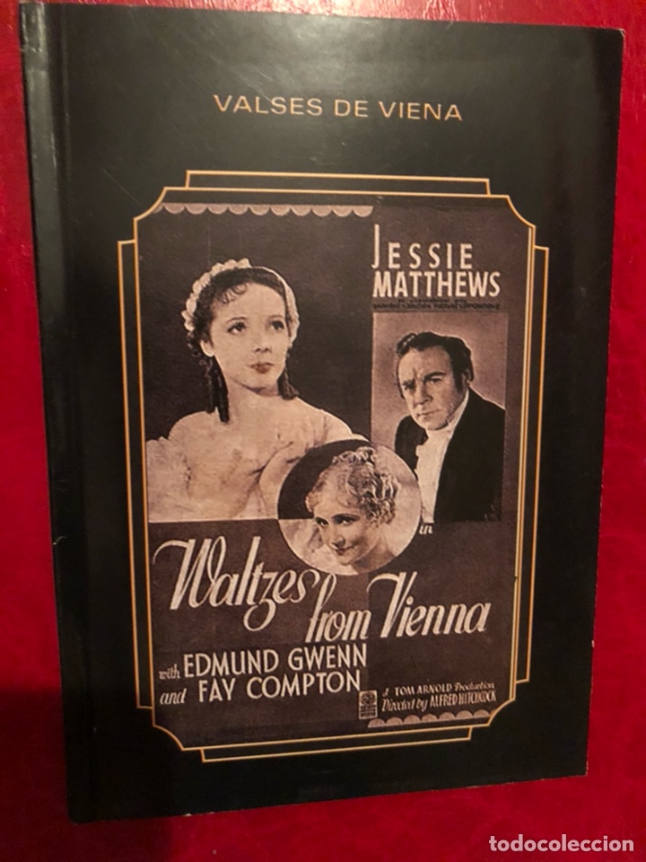 Cine: Librito 32 p&aacute;ginas valses de viena.alfred hitchcock